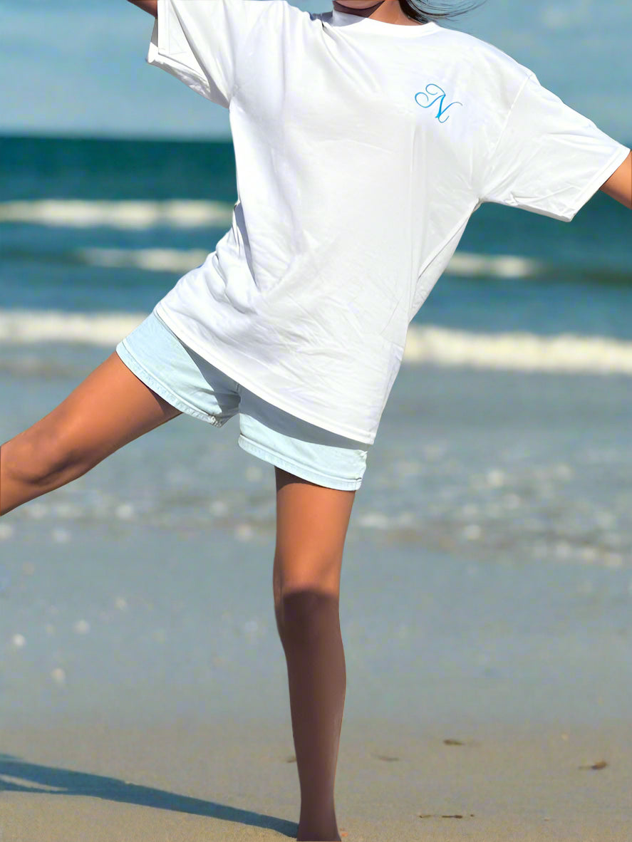 Summery Hibiscus Tee