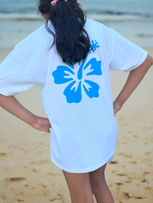 Summery Hibiscus Tee